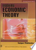 Modern Economic Theory Book