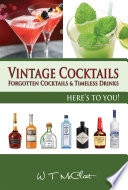 Vintage Cocktails Book