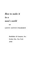 How to make it in a man s world Book