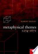 Metaphysical Themes 1274 1671