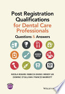 Post Registration Qualifications for Dental Care Professionals Book