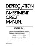 Depreciation and Investment Credit Manual Book