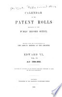 Calendar of the Patent Rolls Preserved in the Public Record Office PDF Book By Great Britain. Public Record Office