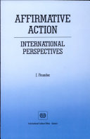 Affirmative Action: International Perspectives