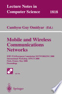 Mobile and Wireless Communication Networks Book
