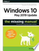 Windows 10 May 2019 Update  The Missing Manual Book