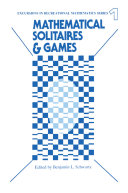 Mathematical Solitaires and Games Pdf/ePub eBook