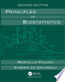 Book Principles of Biostatistics Cover