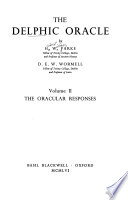 The Delphic Oracle: The oracular responses