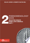 Phenomenology 2005 Volume 2 Selected Essays From Latin America Part 1