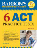 6 ACT Practice Tests Book