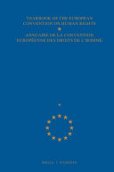 Yearbook of the European Convention of Human Rights/Annuaire De LA Convention Europeene Des Droits De L'Homme, 2000