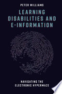 Learning Disabilities and e Information