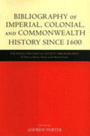 Bibliography of Imperial  Colonial  and Commonwealth History Since 1600 Book