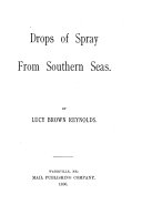 Drops of Spray from Southern Seas