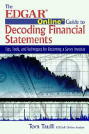 The Edgar Online Guide to Decoding Financial Statements