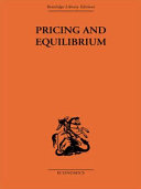 Pricing and Equilibrium