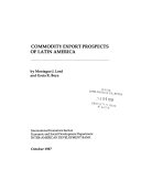 Commodity Export Prospects of Latin America