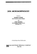 Soil Micromorphology Book