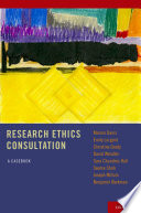 Research Ethics Consultation