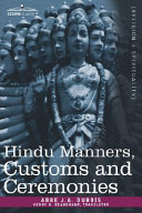 Hindu Manners, Customs and Ceremonies Pdf/ePub eBook