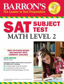 Barron s SAT Subject Test  Math Level 2