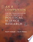 An R Companion for the Third Edition of The Fundamentals of Political Science Research