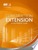 Construction Extension to the PMBOK   Guide Book PDF