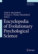 Encyclopedia of Evolutionary Psychological Science Book