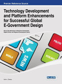Pdf Technology Development and Platform Enhancements for Successful Global E-Government Design Telecharger