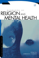 Handbook of Religion and Mental Health Pdf/ePub eBook
