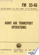 Army Air Transport Operations