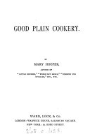 Good plain cookery