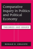 Comparative Inquiry In Politics And Political Economy