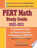 PERT Math Study Guide 2020   2021