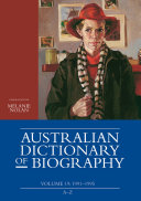 Australian Dictionary of Biography, Volume 19