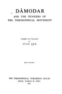 D  modar and the Pioneers of the Theosophical Movement