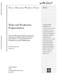 Trade and Production Fragmentation