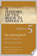 A History of the Book in America Book