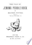 The Tale of Jemima Puddle Duck Book PDF