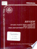 Review of the Spare Parts Procurement Practices of the Department of Defense