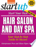Start Your Own Hair Salon and Day Spa Book