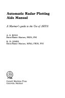 Automatic Radar Plotting Aids Manual Book