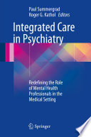 Integrated Care in Psychiatry