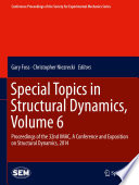 Special Topics in Structural Dynamics  Volume 6 Book