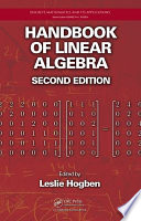 Handbook of Linear Algebra  Second Edition Book
