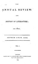 The Annual Review and History of Literature
