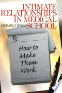 Intimate Relationships in Medical School Book