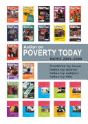 Action on Poverty Today: index to issues 1-23 (Spring 2003-Spring 2009)