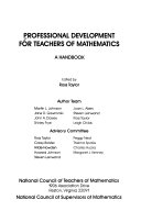 Professional Development for Teachers of Mathematics